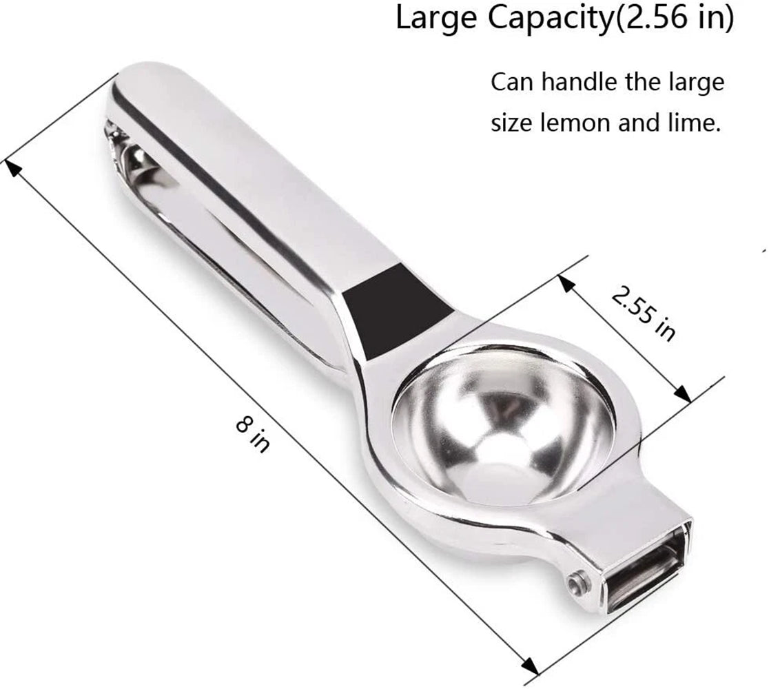 Manual Lemon Squeezer Heavy Duty Stainless Steel Press Hand Lime Citrus Juicer